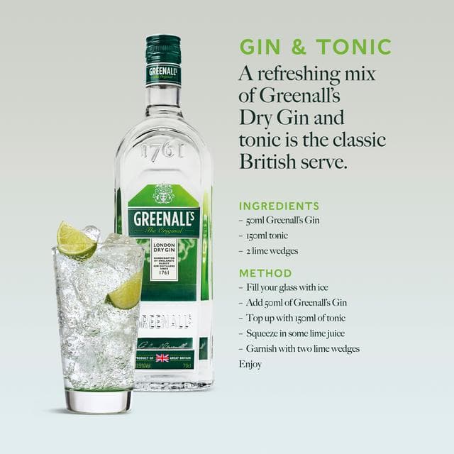 Greenall's the Original London Dry Gin 100cl - gallery image 2