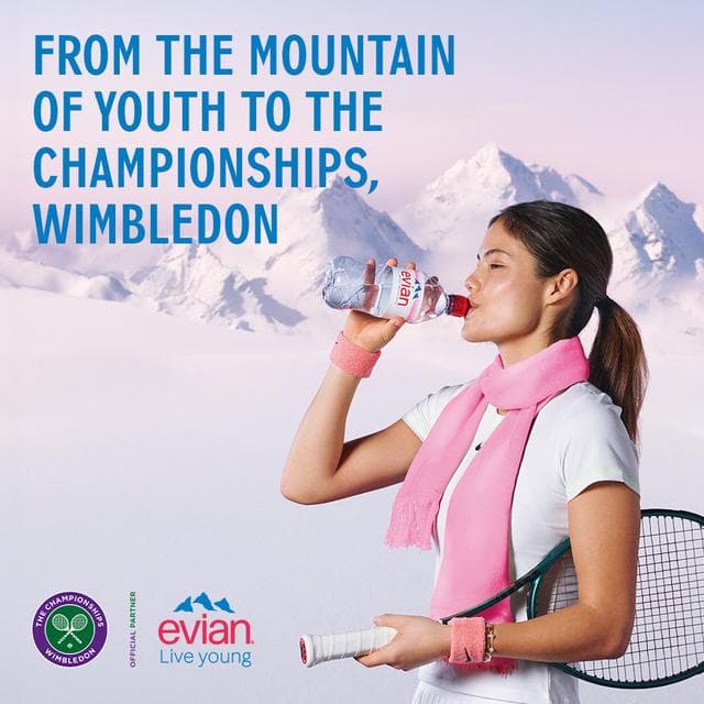 Evian Natural Bottled Mineral Still Water 750ml - gallery image 3