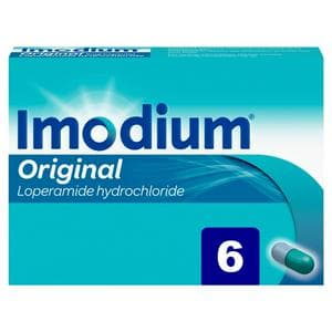 Imodium Original Relief from Diarrhoea In 1 Dose Tablets x6