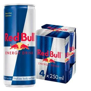 Red Bull Energy Drink 250ml x4