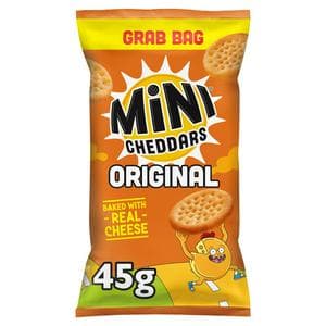 Jacob's Mini Cheddars Original Crisps 45g