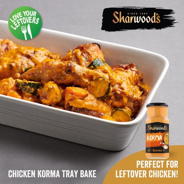 Sharwood's Korma Curry Cooking Sauce 420g - gallery image 2