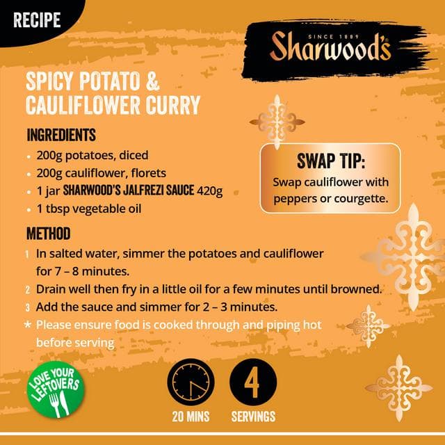 Sharwood's Jalfrezi Curry Sauce 420g - gallery image 3