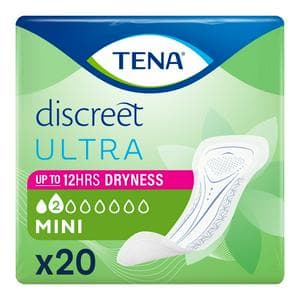 TENA Lady Discreet Mini Incontinence Pads x20