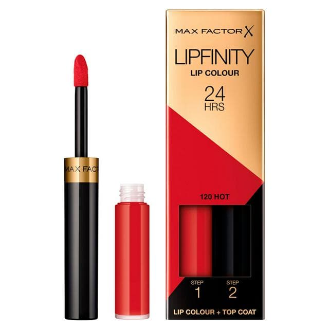 Max Factor Lipfinity Lipstick 120 Hot - gallery image 1