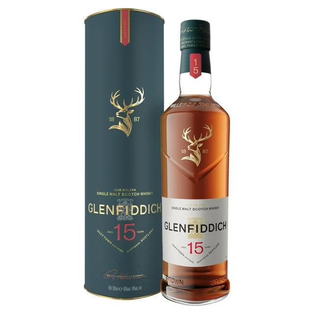 Glenfiddich 15 Year Old Single Malt Scotch Whisky 70cl - gallery image 1