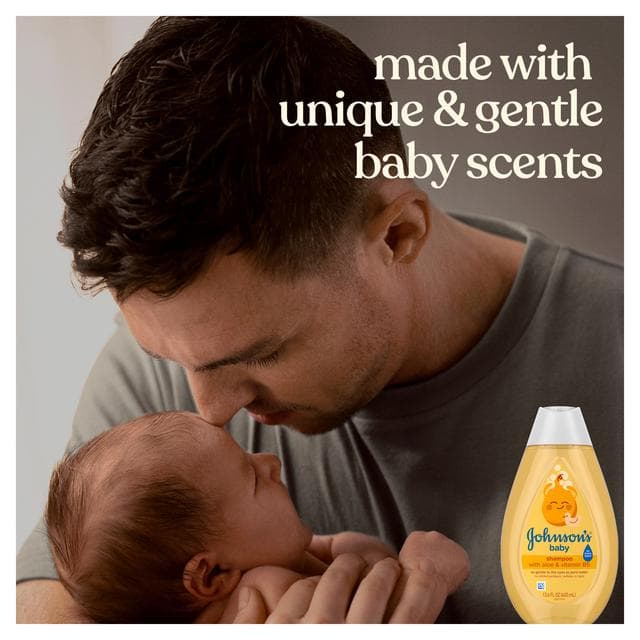 Johnson's Baby Shampoo Without Dyes Sulphates & Soap 300ml - gallery image 2