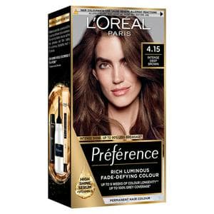 L'Oreal Paris Preference Permanent Hair Dye Caracas Intense Deep Brown 4.15