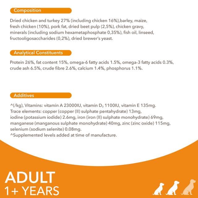 IAMS For Vitality Adult Small & Medium Breed Dog Food with Fresh Chicken 2kg - gallery image 5