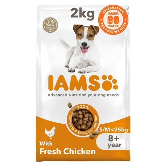 IAMS Vitality Senior & Active Dry Dog Food 2kg - gallery image 1