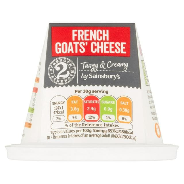 Sainsbury's French Goats Cheese, Mild 150g - gallery image 1