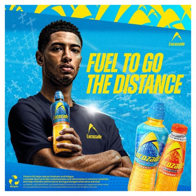 Lucozade Sport Drink Orange 4x500ml - gallery image 4
