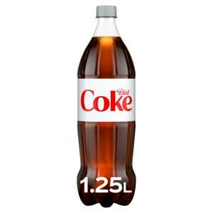 Diet Coke Cola 1.25L Bottle