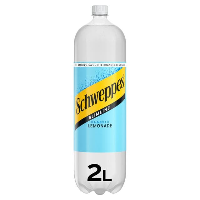 Schweppes Slimline Lemonade 2L - gallery image 1