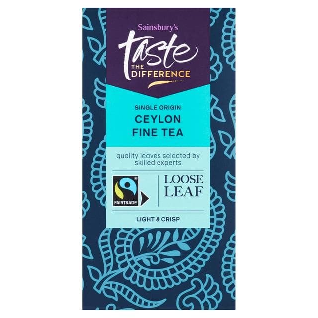 Sainsbury's Ceylon Loose Tea, Taste the Difference 125g - gallery image 1