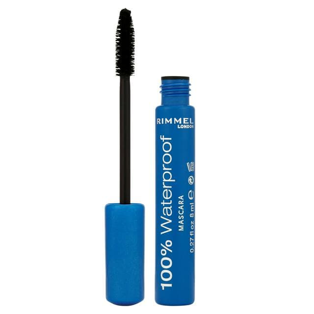 Rimmel 100% Waterproof Mascara Black - gallery image 1
