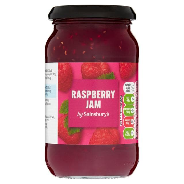 Sainsbury's Raspberry Jam 454g - gallery image 1