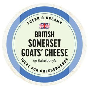 Sainsbury's Somerset Goats Cheese 100g