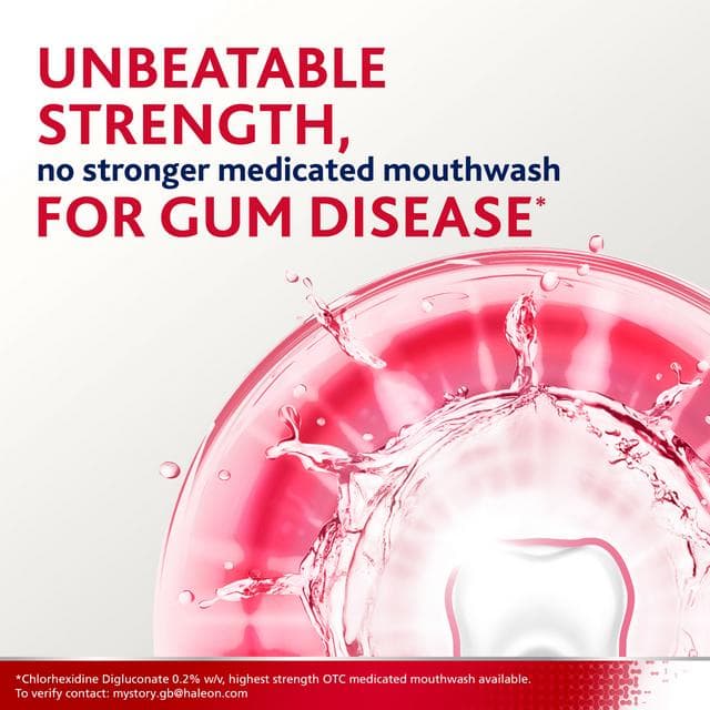 Corsodyl Original Gum Problem Treatment Mouthwash Alcohol Free 300 ml - gallery image 6
