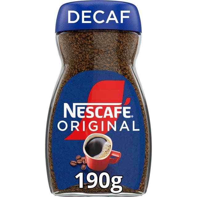 Nescafe Original Decaf Instant Coffee 190g - gallery image 1