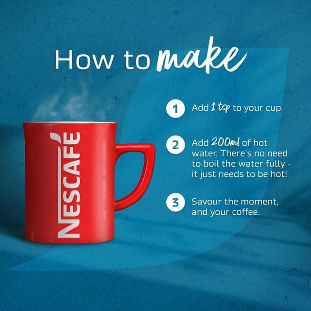 Nescafe Original Decaf Instant Coffee 190g - gallery image 6