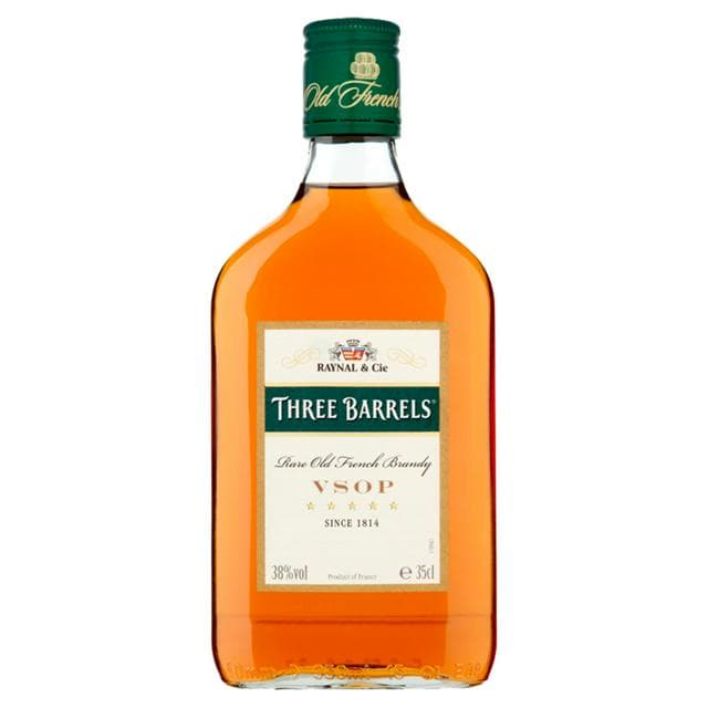 Three Barrels VSOP Brandy 35cl - gallery image 1