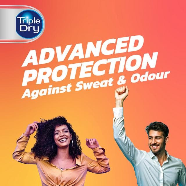 Triple Dry Anti-Perspirant Deodorant, Fragrance Free 150ml - gallery image 2