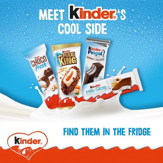 Kinder Chocolate Medium Snack Bars Multipack 6x21g - gallery image 4
