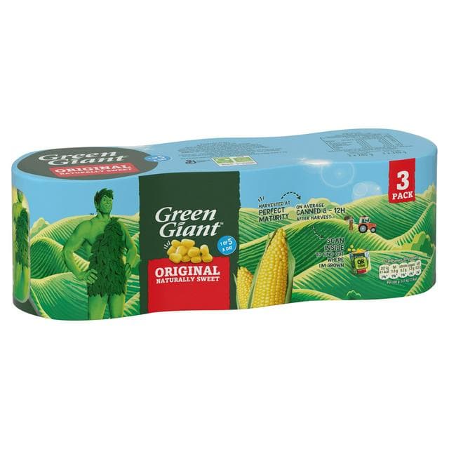 Green Giant Original Sweet Corn 3x340g (3x285g*) - gallery image 1
