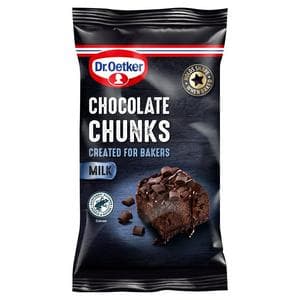 Dr. Oetker Milk Chocolate Chip Chunks 100g