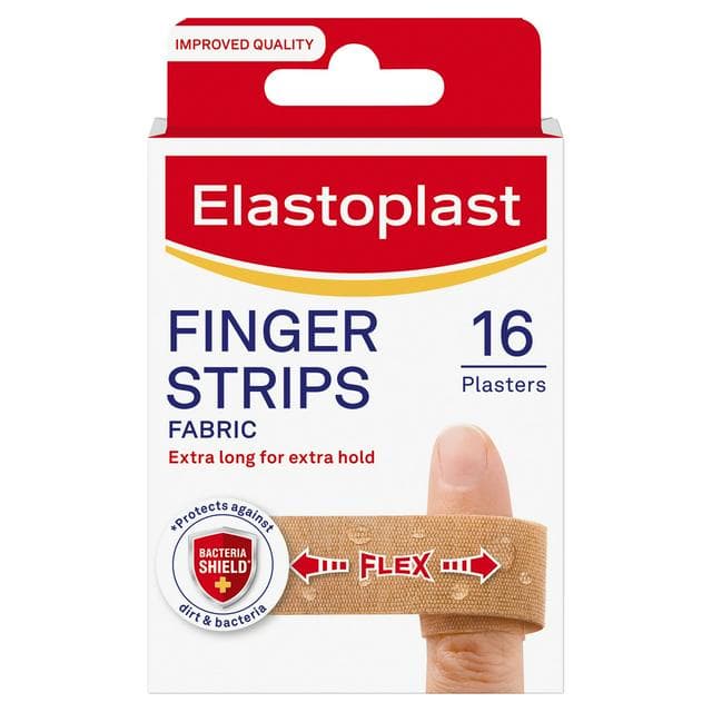 Elastoplast Fabric Finger Plasters x16 - gallery image 1