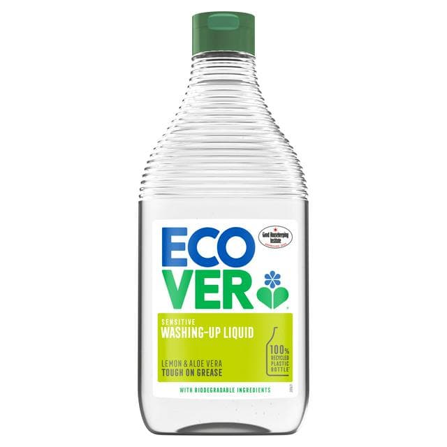 Ecover Washing Up Liquid, Lemon & Aloe Vera 450ml - gallery image 1