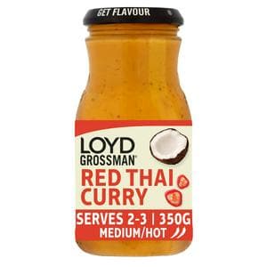 Loyd Grossman Thai Red Curry Sauce 350g
