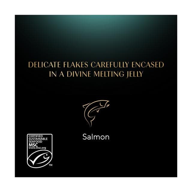 Sheba Fine Flakes 85g Salmon in Jelly Wet Cat Food Tray - gallery image 6