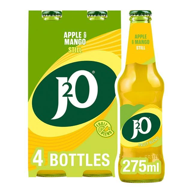 J2O Apple & Mango 4x275ml - gallery image 1