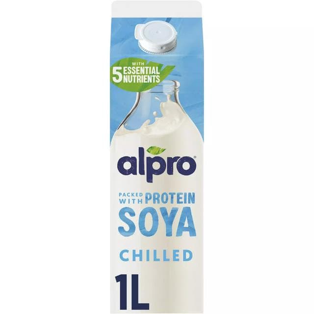 Alpro 1L Soya Plant-Based Chilled Drink - gallery image 1