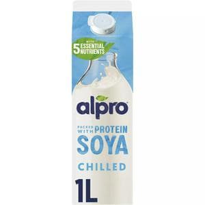Alpro 1L Soya Plant-Based Chilled Drink