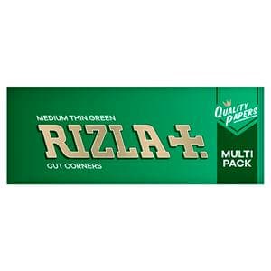 Rizla Regular Green Multipack 5x50