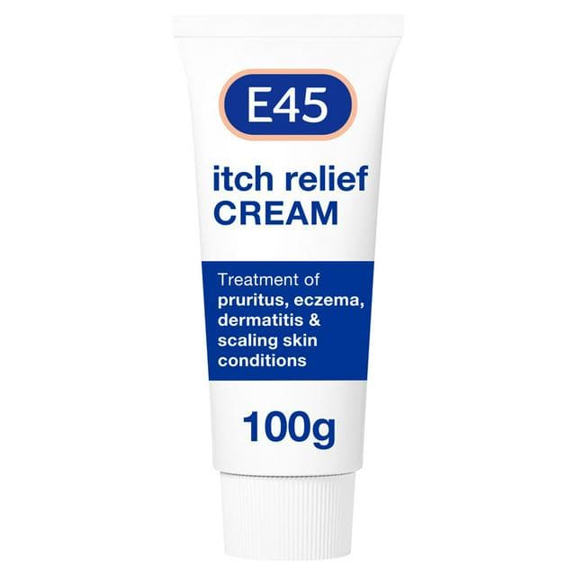 E45 Itch Relief Body Cream for Itchy & Irritated Skin 100g - gallery image 1