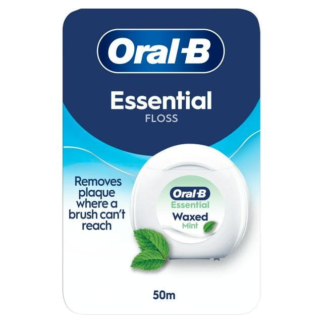 Oral-B Essential Waxed Regular Mint Dental Floss - gallery image 1