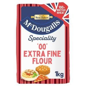 McDougalls 1kg Speciality '00' Extra Fine Pasta Pizza Plain Flour