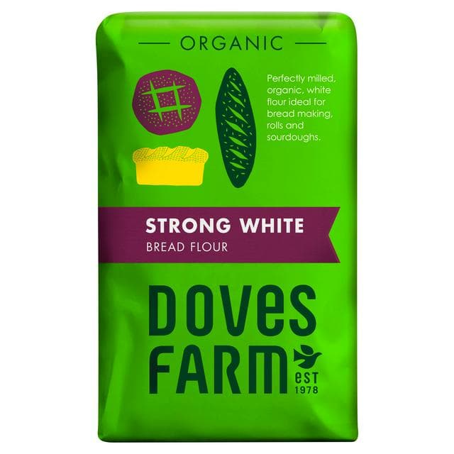 Doves Farm Organic Strong White Flour 1.5kg - gallery image 1