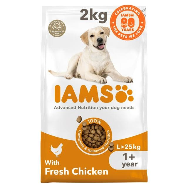 IAMS ProActive Health Dog Food with Chicken for Large Breeds 2kg - gallery image 1