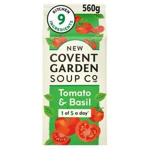 New Covent Garden Soup Co. 560g Tomato & Basil Soup