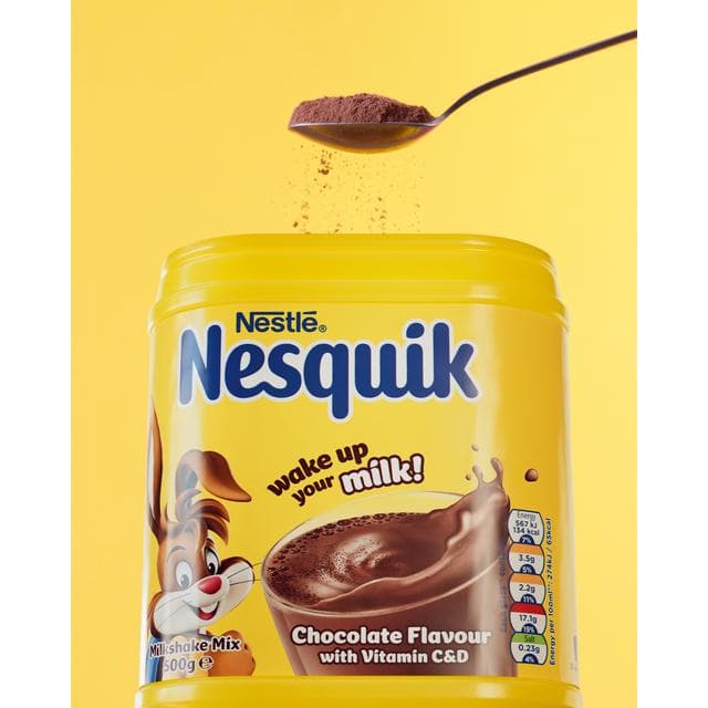 Nesquik Chocolate Flavoured Milkshake Powder 500g Tub - gallery image 5