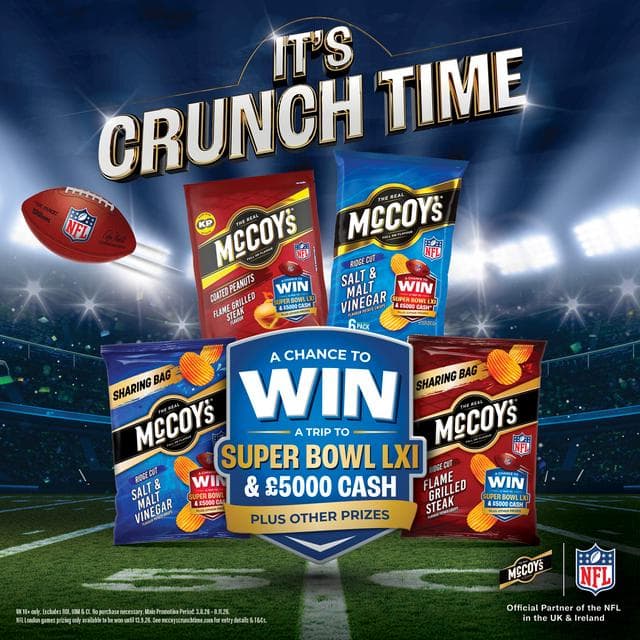 McCoy's Salt & Malt Vinegar Grab Bag Crisps 45g - gallery image 2