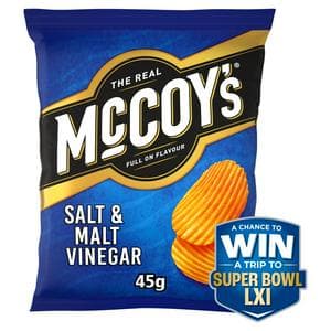 McCoy's Salt & Malt Vinegar Grab Bag Crisps 45g
