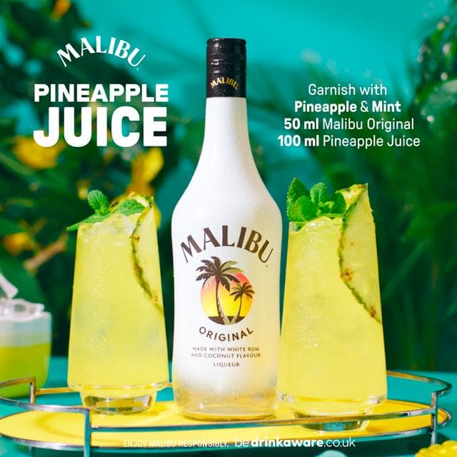 Malibu Original White Rum with Coconut Flavour 1L - gallery image 4