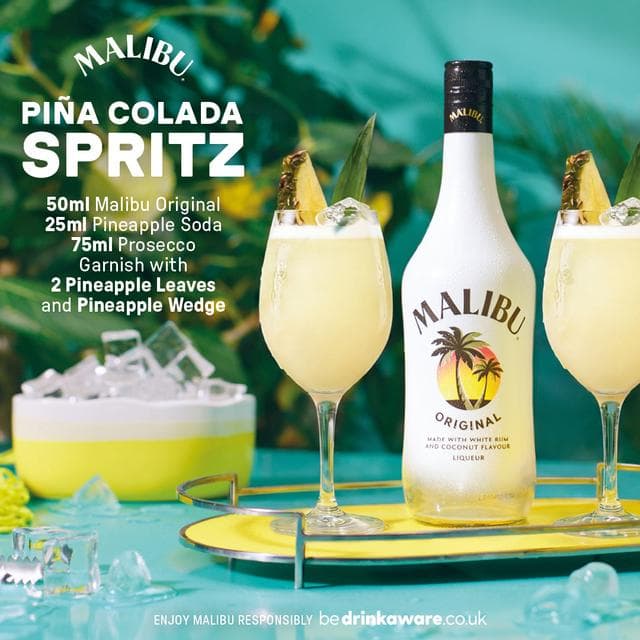 Malibu Original White Rum with Coconut Flavour 1L - gallery image 5