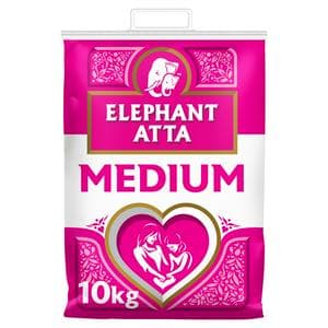 Elephant Atta 10kg Medium Chapatti Flour